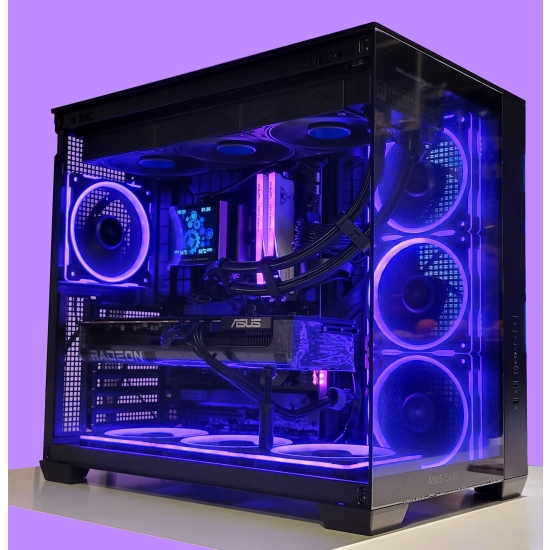 Komputer do gier A32 INTEL i7-14700KF 32GB DDR5 RX 9070XT 16GB 2TB 850W  W11Pro czarna